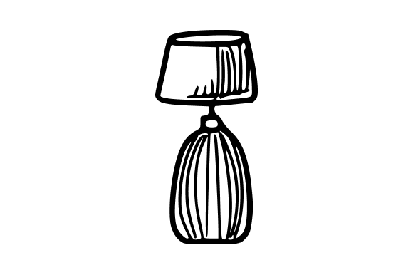Lamp Light Hand Drawing