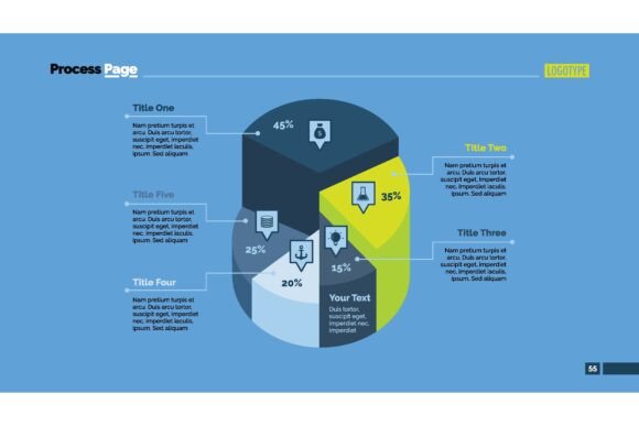 Mastering the Five Sector Pie Chart Slide Template: A Complete Guide to Visualizing Data with Precision and Creativity