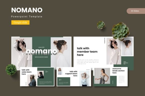 Nomano - Google Slide Template: Flexible Presentation Design