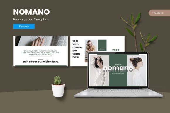 Nomano - Keynote Template: Building Presentations That Communicate Clearly and Look Professional