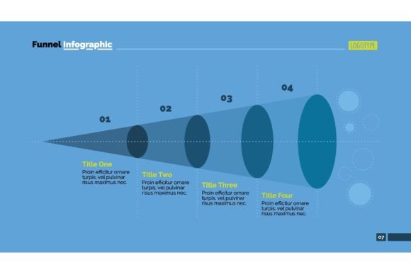 Professional Clarity with an Editable Four-Step Funnel Presentation Template